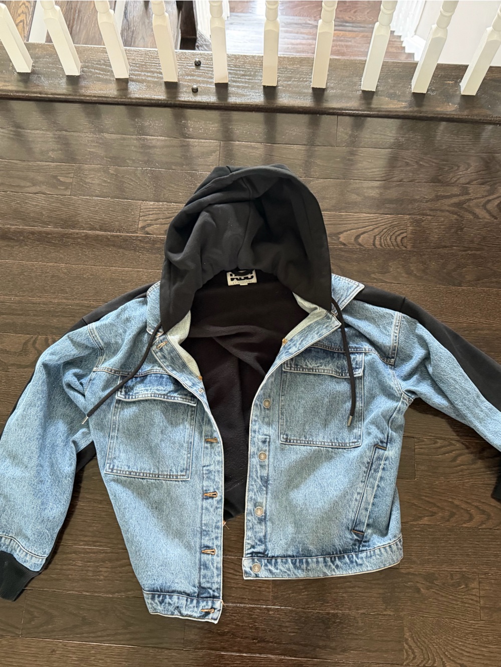 KBB by Kahlana Denim hooded jacket